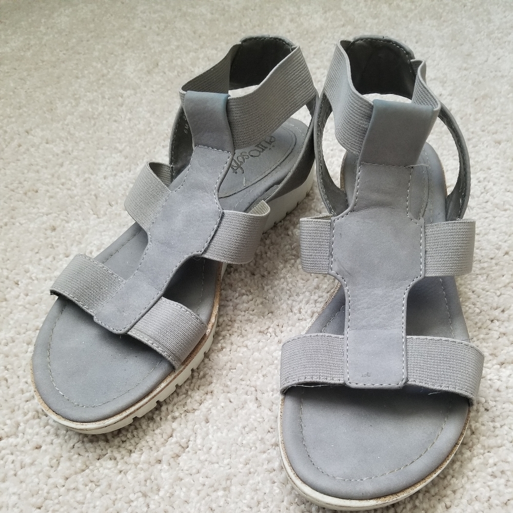 Gray Eurosoft by Sofft Sandals 6